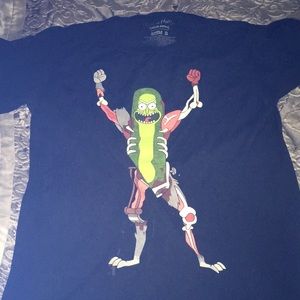 It has a small hole in the back on the shirt